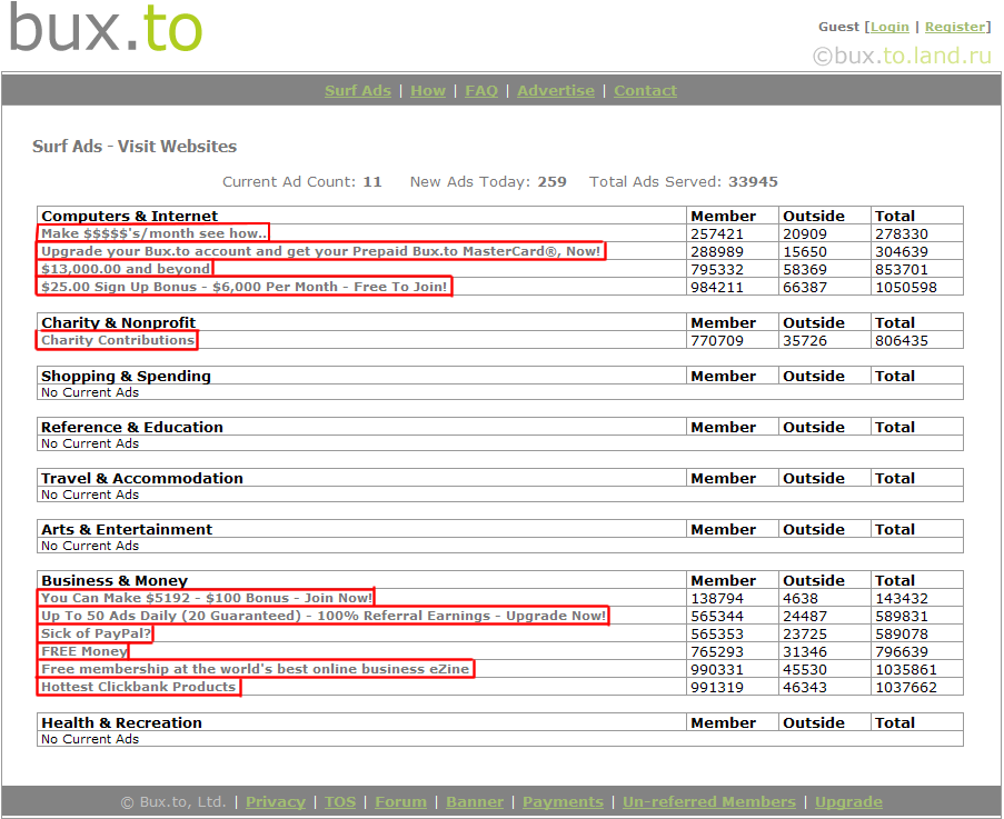 заработок bux.to